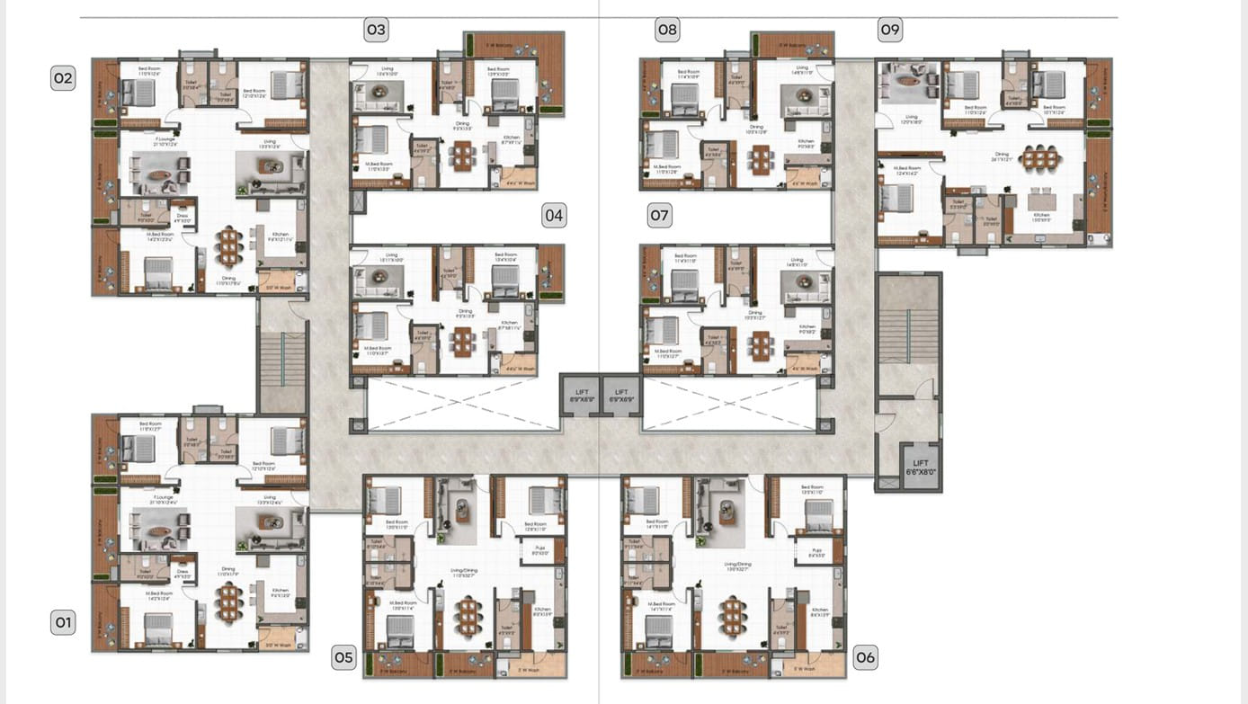Floor Plan A & B Image