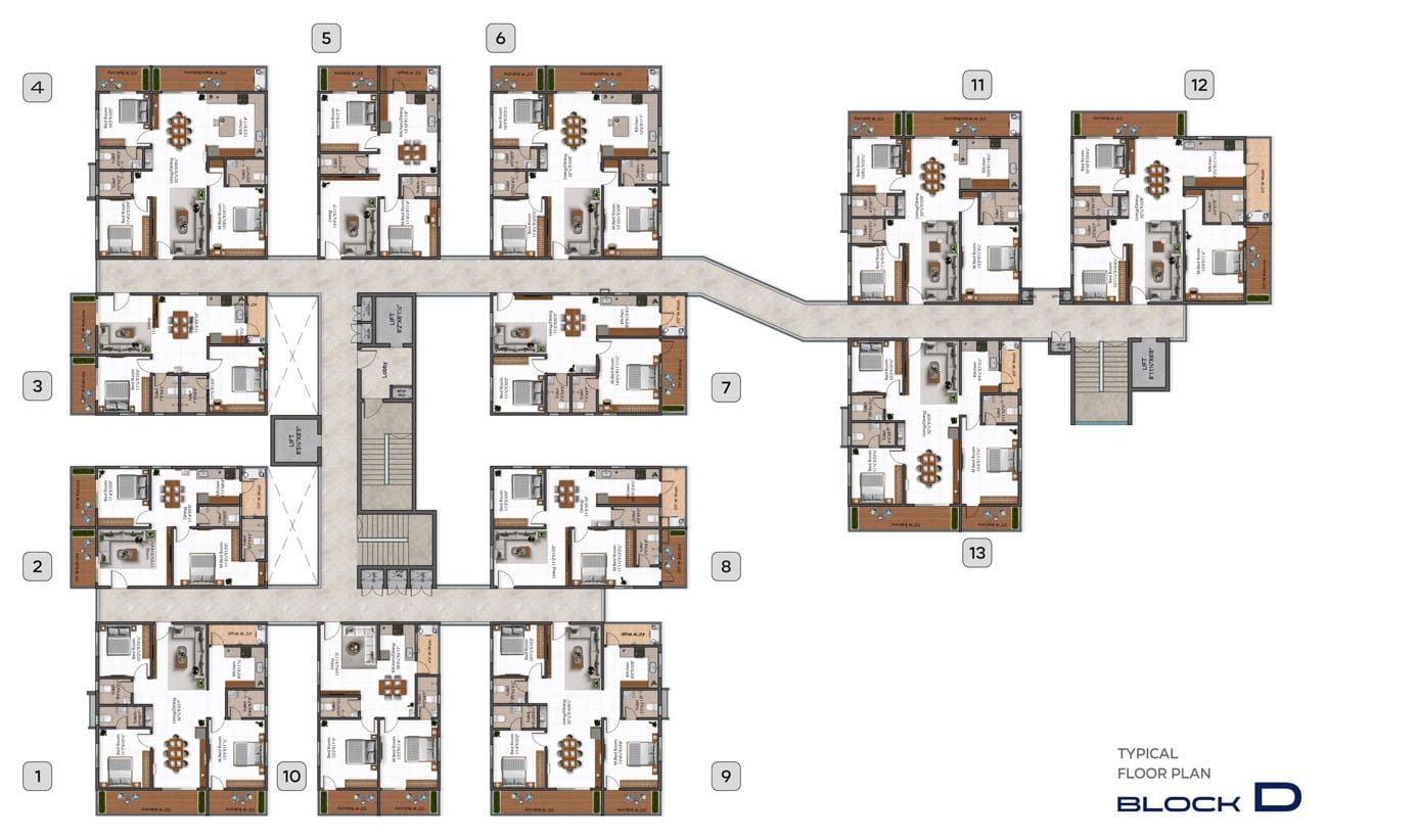 Floor Plan E & F Image
